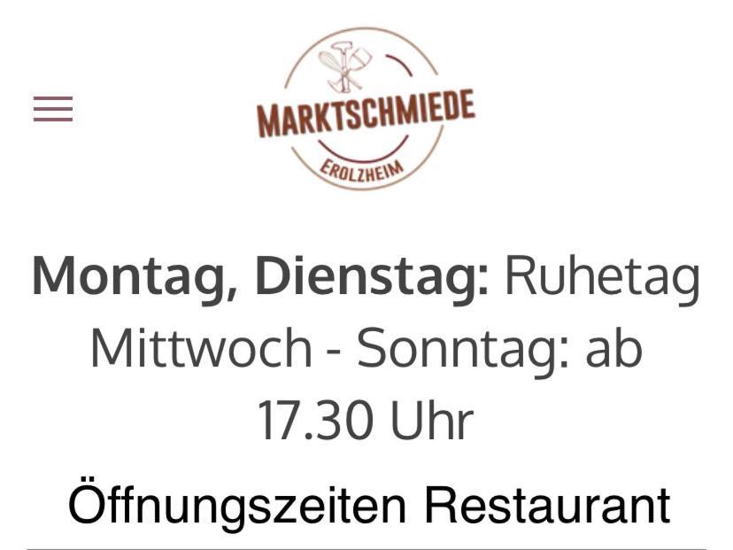 Marktschmiede Erolzheim Exterior foto